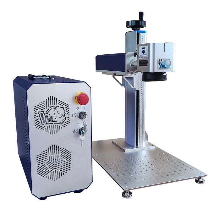 Marcatore Laser Fibra SPLUA Galvanometrico per metallo e plastica