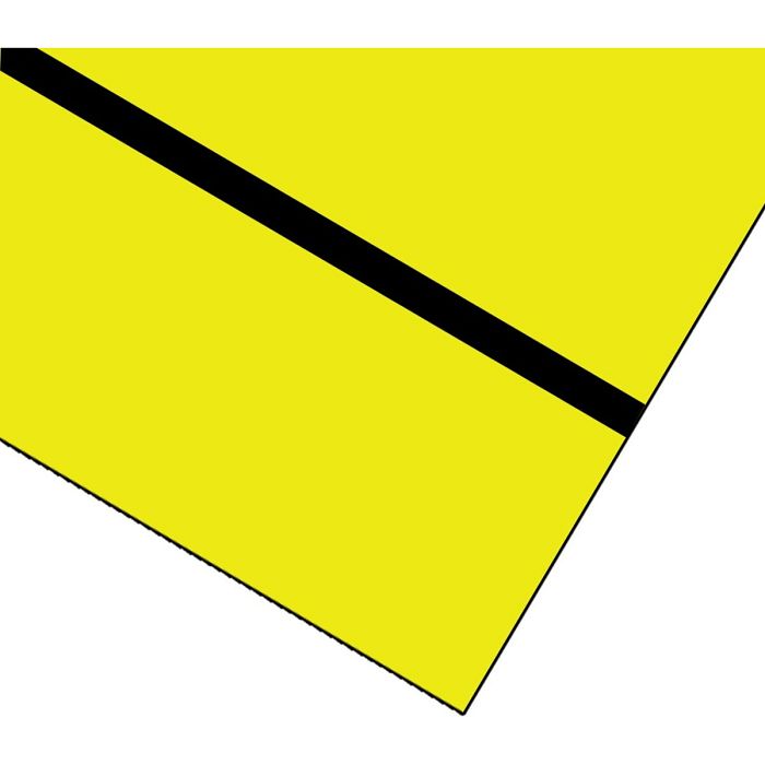 AcryLine - Giallo/Nero