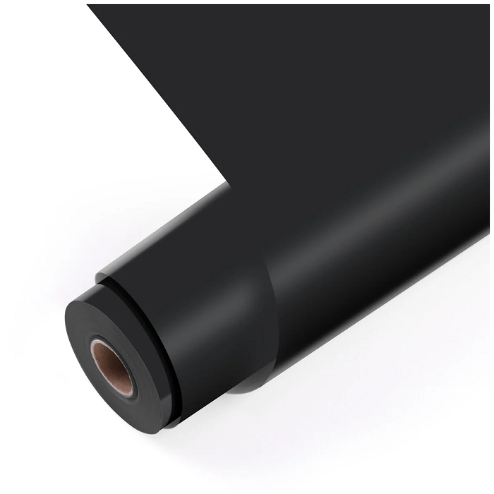 Vinile nero opaco 1 x 50 mt (126cm)