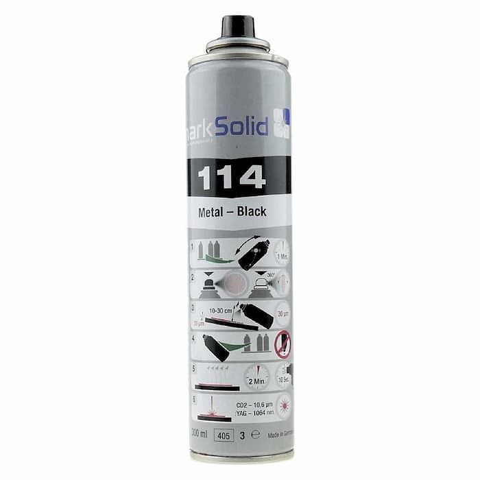 Spray nero alto contrasto per marcatura laser MarkSolid 114 - 1 bomboletta